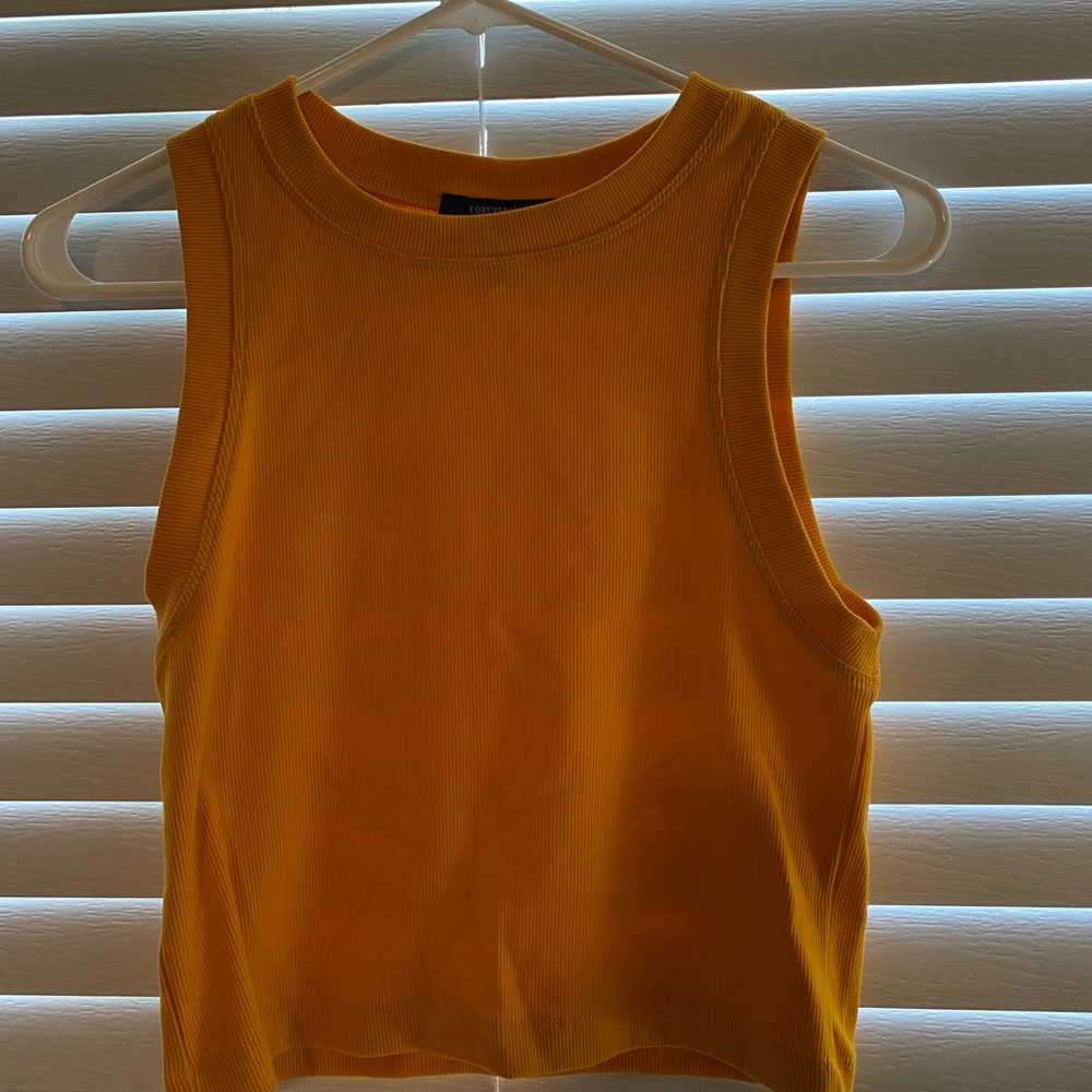 Cropped Tank Top, Small, Never Worn, Forever 21